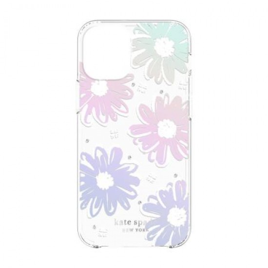 Kate Spade New York iPhone 12 mini Case - Daisy Iridescent Foil