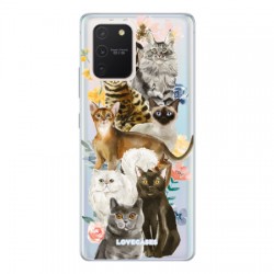 LoveCases Samsung Galaxy S10 Lite Gel Case - Cats