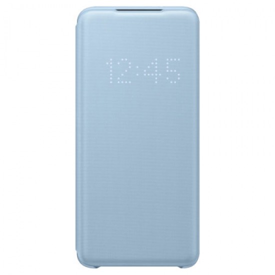 Official Samsung Galaxy S20 LED View Cover Case - Sky Blue
