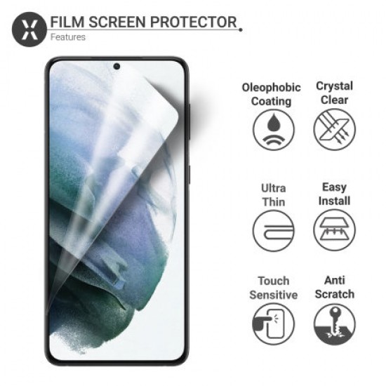 Olixar Samsung S21 Plus Anti-Blue Light Film Screen Protector - 2 Pack