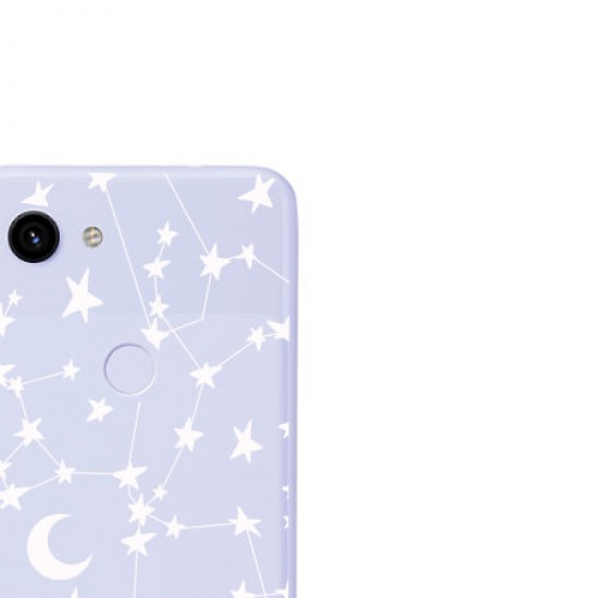 LoveCases Google Pixel 3A XL Clear Starry Phone Case