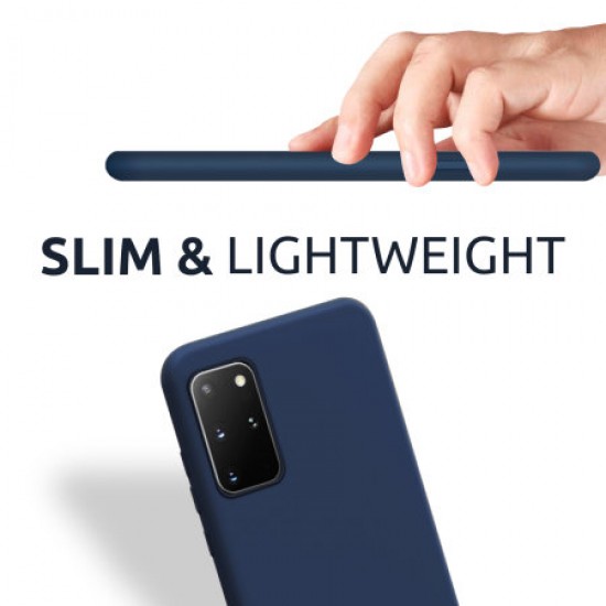 Olixar OnePlus 9 Soft Silicone Case - Midnight Navy