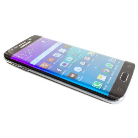 Olixar Samsung Galaxy S6 Edge Curved Glass Screen Protector - Black