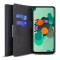 Olixar Leather-Style Huawei Nova 5i Pro Wallet Stand Case - Black