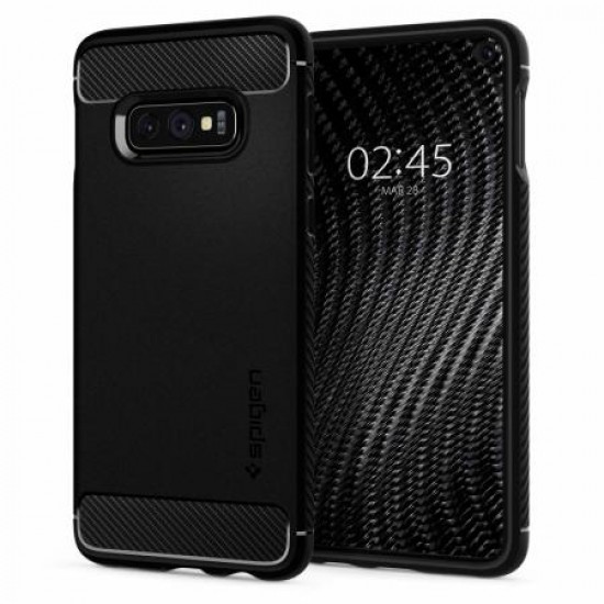 Spigen Rugged Armor Samsung Galaxy S10e Case - Black