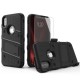 Zizo Bolt iPhone X Tough Case & Screen Protector - Black