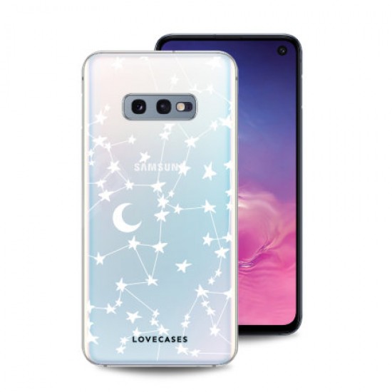 LoveCases Samsung S10e Clear Starry Phone Case