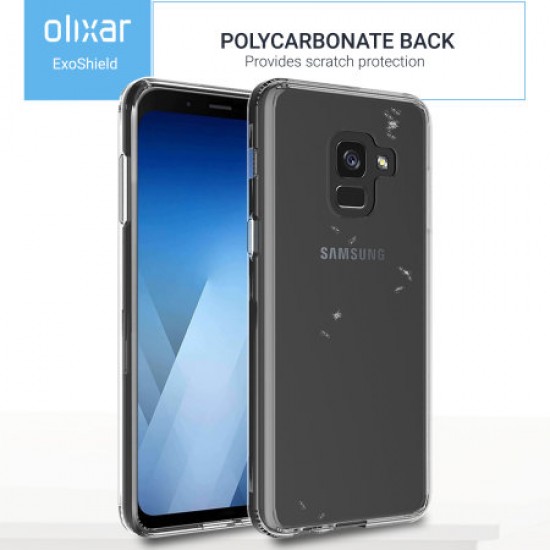 Olixar ExoShield Tough Snap-on Samsung Galaxy J6 2018 Case - Clear