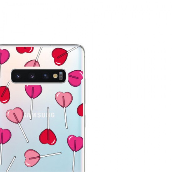 LoveCases Samsung S10 Lollypop Clear Phone Case