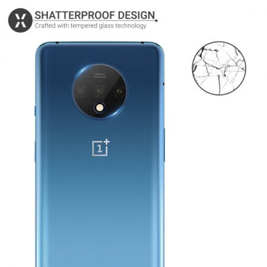 Olixar OnePlus 7T Camera Protectors - Twin Pack