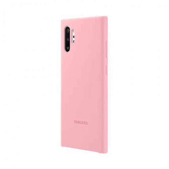 Official Samsung Galaxy Note 10 Plus 5G Silicone Cover Case - Pink