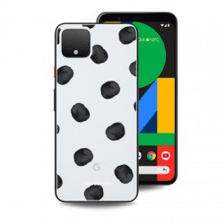 LoveCases Google Pixel 4 XL Polka Clear Phone Case