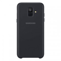 Official Samsung Galaxy A6 2018 Silicone Cover Case - Black