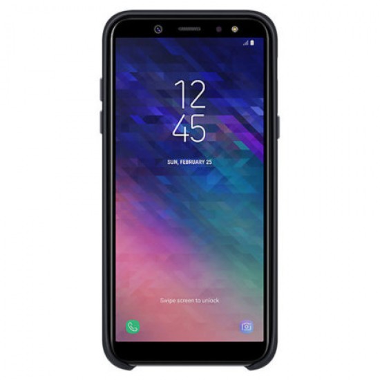 Official Samsung Galaxy A6 2018 Silicone Cover Case - Black