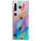 LoveCases Samsung Note 10 Polka Leaf Phone Case - Clear Multi