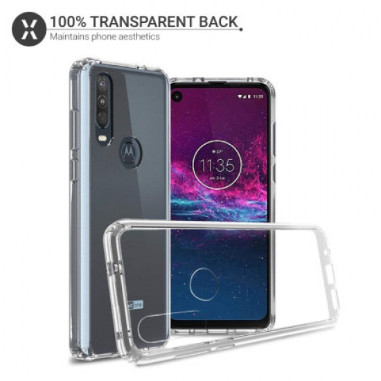 Olixar ExoShield Motorola One Action Case - Clear