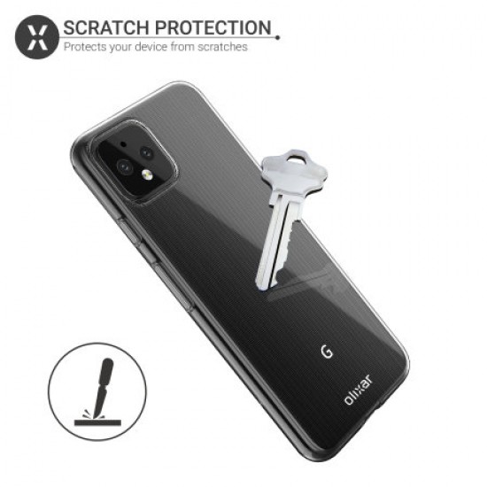 Olixar Ultra-Thin Google Pixel 4 XL Case - 100% Clear