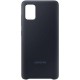 Official Samsung Galaxy A51 Silicone Cover Case - Black