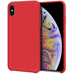 Olixar iPhone XS Max Soft Silicone Case - Red
