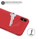 Olixar iPhone XS Max Soft Silicone Case - Red