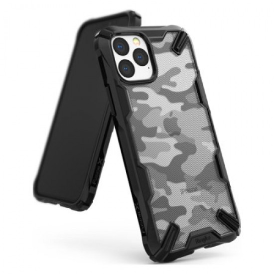 Ringke Fusion X Design iPhone 11 Pro Max Case - Camo Black