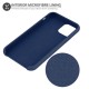 Olixar Soft Silicone iPhone 11 Pro Max Case - Midnight Blue