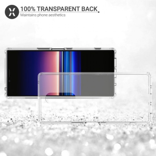 Olixar ExoShield Tough Snap-on Sony Xperia 1 Case - Clear