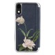 Ted Baker Elderflower iPhone XR Folio Case - Black / Silver