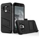 Zizo Bolt Samsung Galaxy J2 Tough Case & Screen Protector - Black