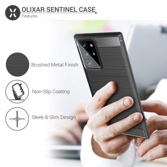 Olixar Sentinel Samsung Note 20 Ultra Case And Glass Screen Protector