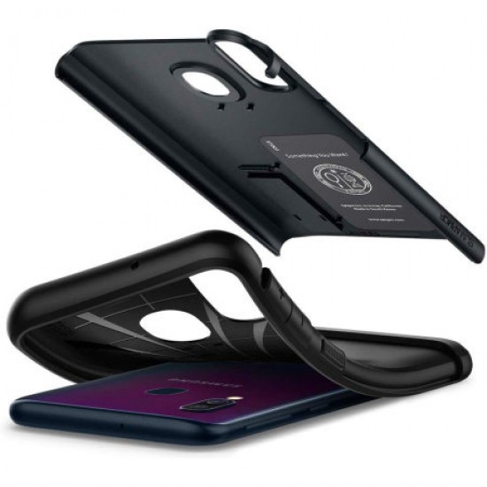 Spigen Slim Armor Samsung Galaxy A40 Case - Metal Slate