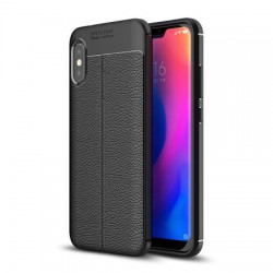 Olixar Attache Xiaomi Mi 8 Pro Leather-Style Case - Black