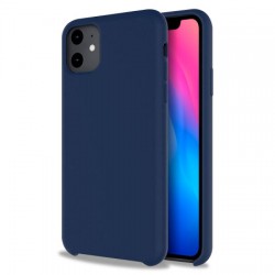 Olixar Soft Silicone iPhone 11 Case - Midnight Blue