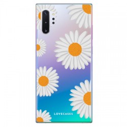 LoveCases Samsung Note 10 Plus Daisy Case - White