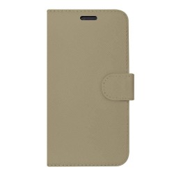 Case FortyFour No.11 iPhone XS Max Cross Grain Stone