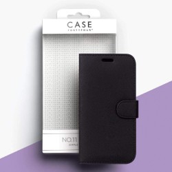 Case FortyFour No.11 Samsung A9 (2018) Cross Grain Black