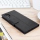 Olixar Leather-Style Samsung Note 10 Plus 5G Wallet Stand Case - Black