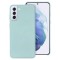 Olixar Samsung Galaxy S21 Soft Silicone Case - Pastel Green