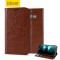 Olixar Leather-Style Samsung Galaxy J1 2015 Wallet Case - Brown