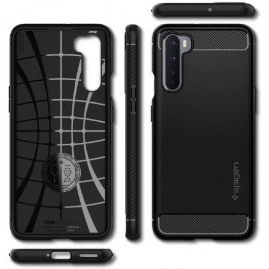 Spigen Rugged Armour OnePlus Nord - Black