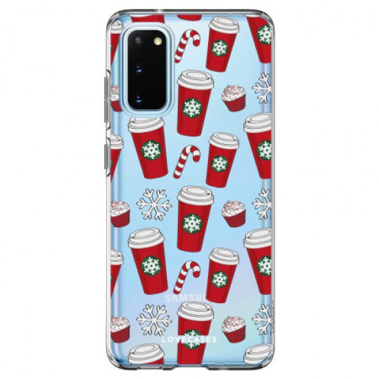 LoveCases Samsung Galaxy S20 Gel Case - Christmas Red Cups