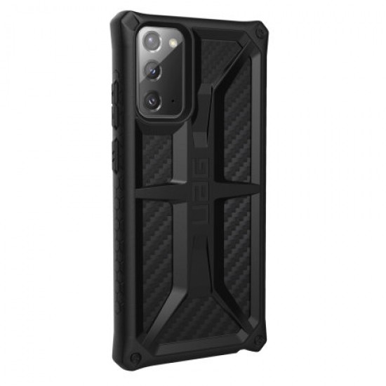 UAG Monarch Samsung Galaxy Note 20 Tough Case - Carbon Fiber