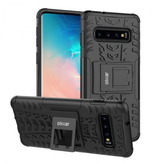 Olixar ArmourDillo Samsung Galaxy S10 Plus Protective Case - Black