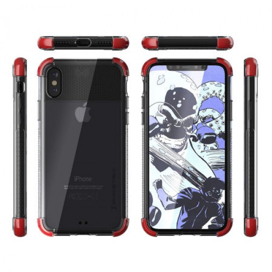 Ghostek Covert 2 iPhone XS Case - Red