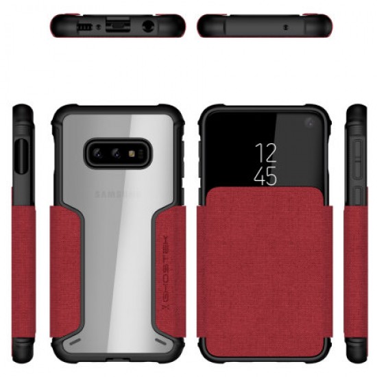 Ghostek Exec 3 Samsung Galaxy S10e Wallet Case - Red
