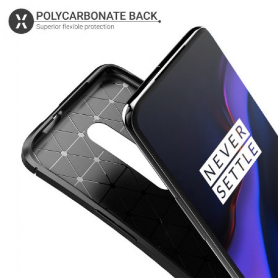 Olixar Carbon Fibre OnePlus 7 Pro 5G Case - Black