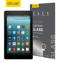 Olixar Amazon Fire HD 8 2017 Tempered Glass Screen Protector