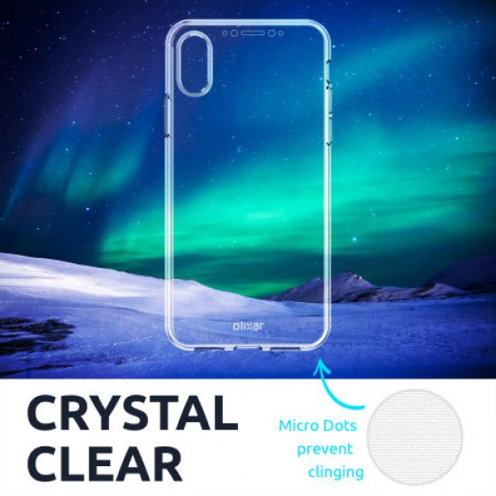 Olixar FlexiCover Full Body iPhone 12 Pro Max Gel Case - Clear