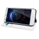 Olixar Leather-Style ZTE Blade S6 Wallet Stand Case - White