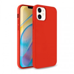 Olixar Soft Silicone iPhone 12 mini Case - Red